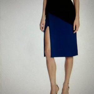 BCBG Maxazria  Jowell Slit Midi Skirt